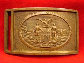 Union Buckles and Plates - Army of Tennessee Relics